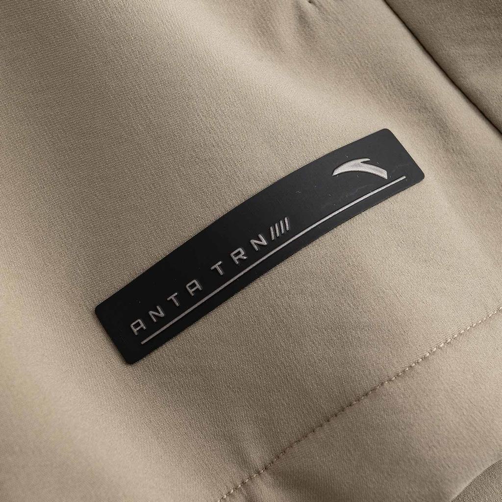 Anta Training Series Woven Sports Jacket Men Jackets Dark-Gray 952617607-1