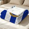 Sheffield Wednesday Druck Flanelldecke, Hohe Qualität, Bequem für alle Jahreszeiten, Heimdekoration, Wärme und Komfort, Perfekt für Weihnachtsgeschenke