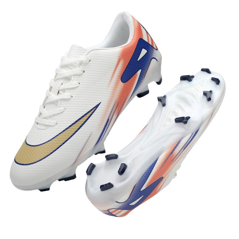 

Новые детские футбольные бутсы большого размера с короткими шипами, спортивная обувь с низким верхом, молодежные студенческие соревновательные тренировочные бутсы 45