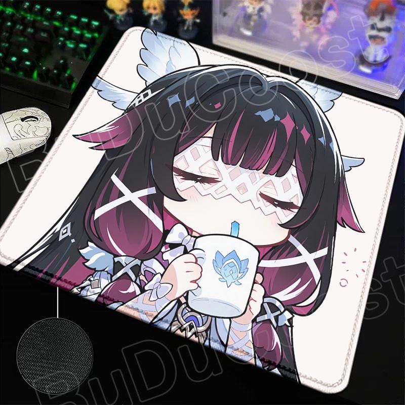 Sandrone Columbina Genshin Impact Podložka pod myš Herní podložka 180x220mm 400x450mm Kawaii Anime Dívky Podložka pod myš PC Herní příslušenství