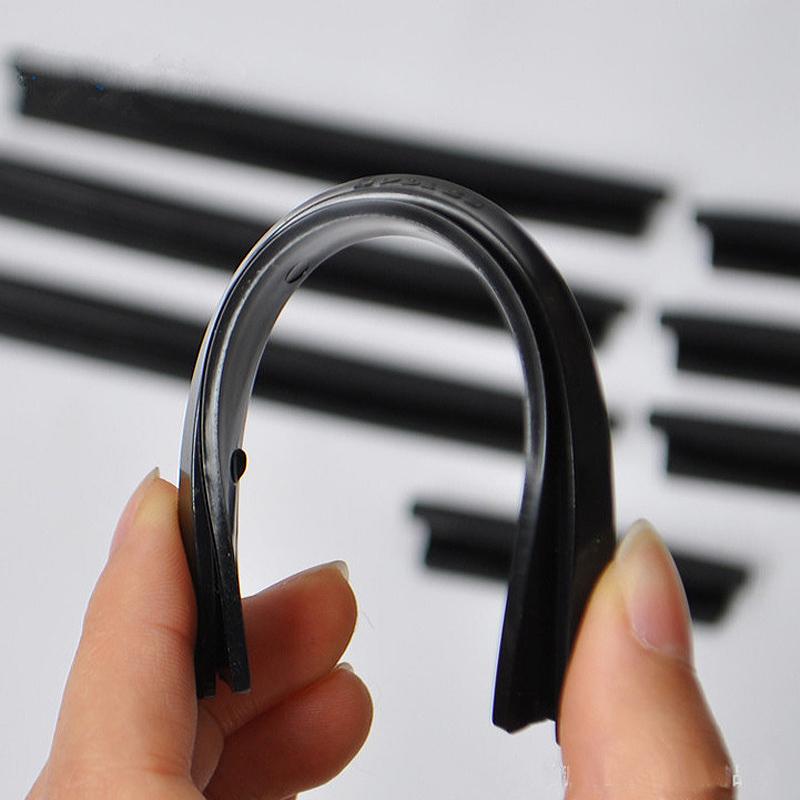 8pcs/set Car Door Side Edge Protector Strip Auto SUV Scrape Guard Bumper Handle Protective Cover Sticker Universal Auto Decal Interior Mirrors 6
