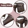 Medieval Knight Belt Set Pirate Cosplay for Adults Carnival