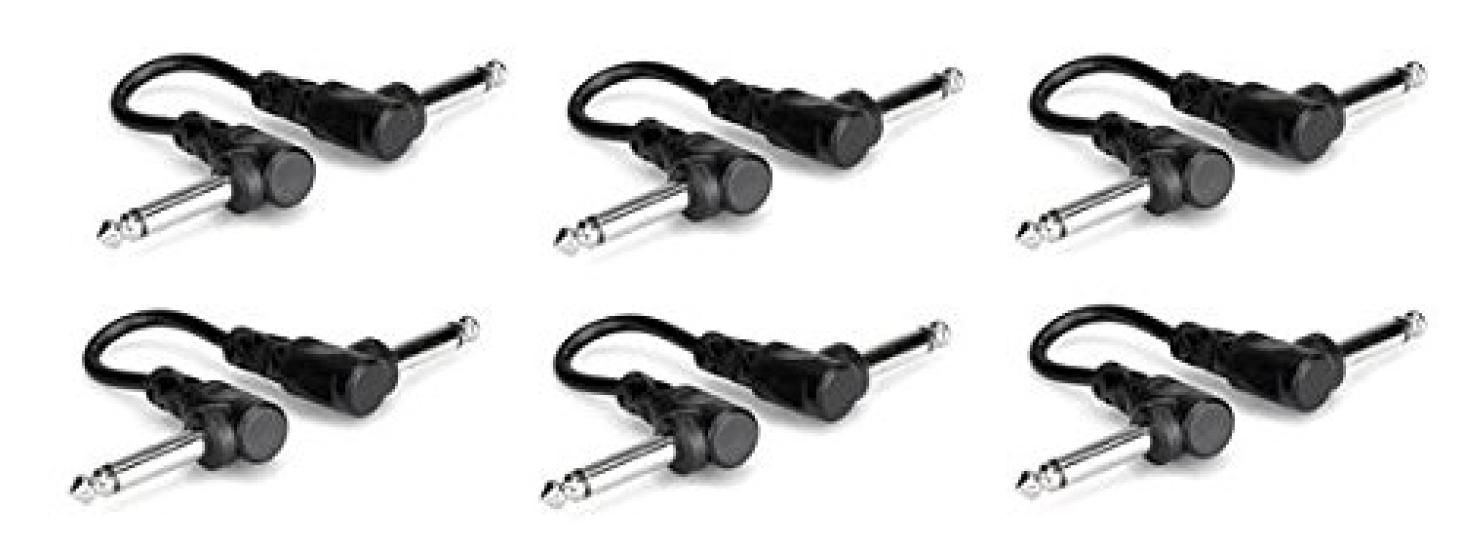 

Hosa CFS-606 15cm LL Patch Cables, 6-Pack