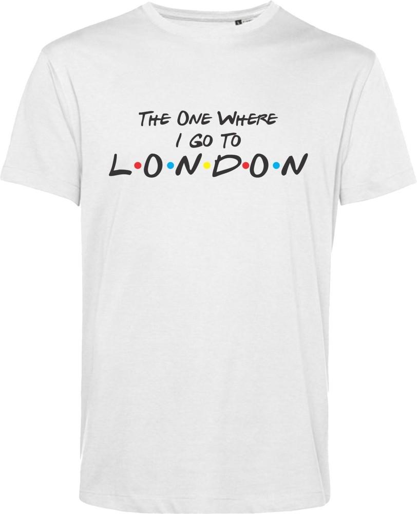 Friends Inspired Tshirt The One Where I Go To London Tshirt London Tshirt S