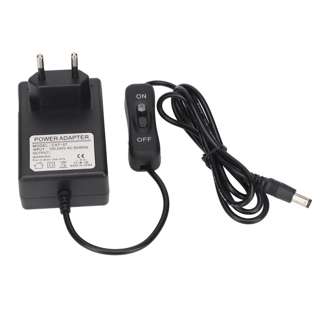 7.5V 2.5A Power Supply Plastic Metal Black Compact Portable Voltage Transformer Adapter for 10cm Foam Cutting Pen EU