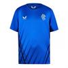 Castore Childrens/Kids Rangers FC Ribbed Collar Training T-Shirt
