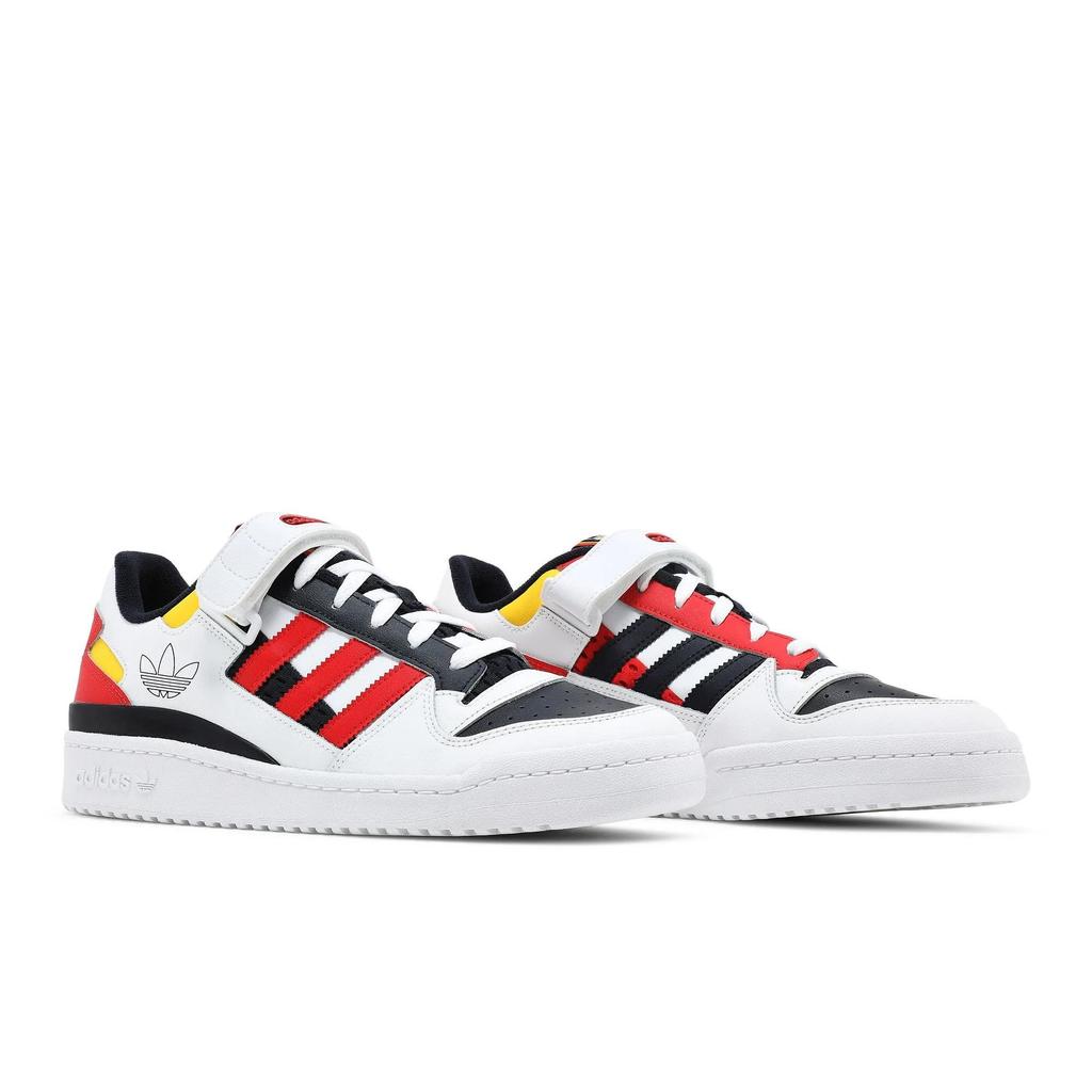 adidas Forum Low 'Legend Ink Red' (Unisex) Cloud White / Legend Ink / Red Skate Shoes GZ9112