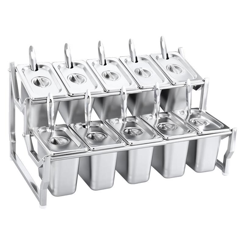 Handun 316L Stainless Steel Commercial Condiment Organizer