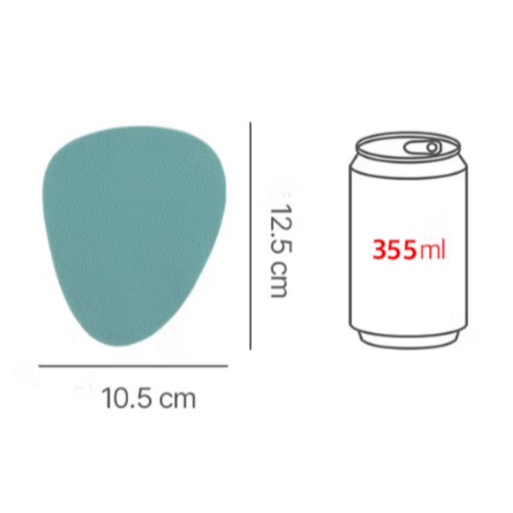 Lot de 4 sous-verres en silicone