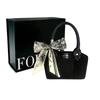 [Customized Cosmetic Bag] Canvas Black Intellectual Elegant Fashionable Versatile Niche