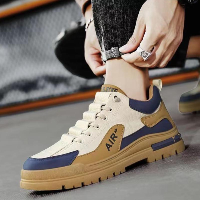 Brand Men's Sneakers High Quality Running Shoes for Men Comfortable Lace Up Flat Shoes Winter Outdoor Mens Tennis Shoes 2025 New