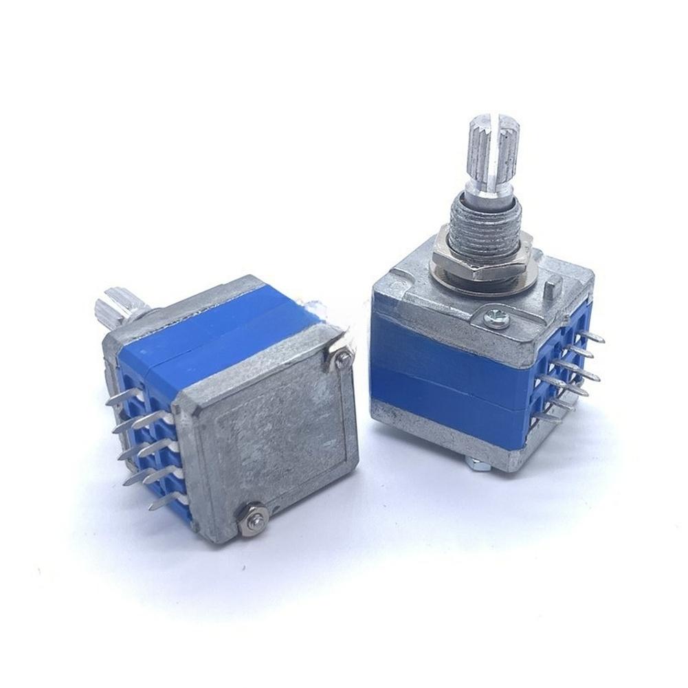 1 Stück Lautstärkepotentiometer A20K/B20K/A50K 8-Pin Für Audio-Systemzubehör Instrumententeile Einfache Installation