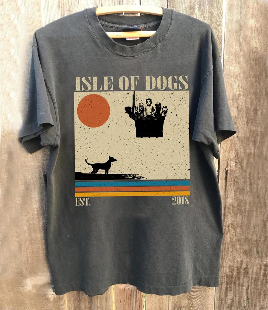 Isle of Dogs Film T-Shirt und Kinder-T-Shirt, Retro Film Shirt und Kinder-T-Shirt, Comfort Colors Unisex T-Shirt und Kinder-T-Shirt