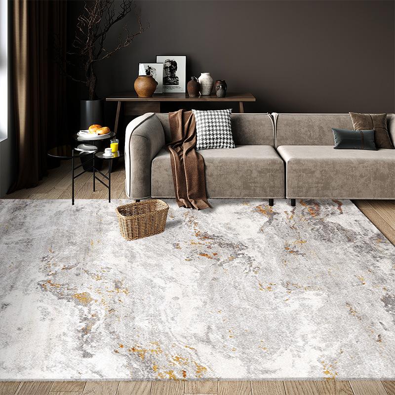 

Печатный ковер для дивана Геометрический Прямоугольный Скандинавский Печатный Ковер Минималистичный Ковер Коврик для Кофейного Столика 120 * 160CM