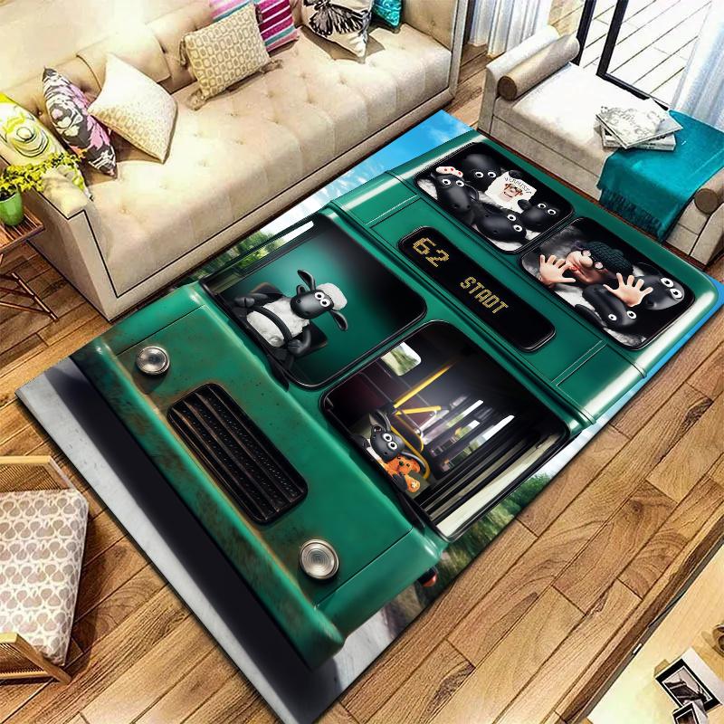 Shaun Carpet Rug for Living Room Bedroom Home Sofa Decoration,Kids play Nonslip Floor Mat