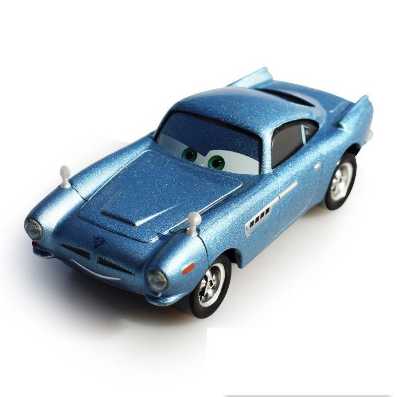 Cars Childrens Toy Car Alloy Car Mcqueen Mc Uncle Car King Sheriff Roadblock