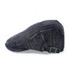 Denim Vintage Beret Men Women Spring Summer Cap British Forward Hat Sun Hat