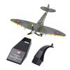 1: 72 Scale Fighter Model Alloy Vintage Simulate Fighter Model with Stand for Kids Collection