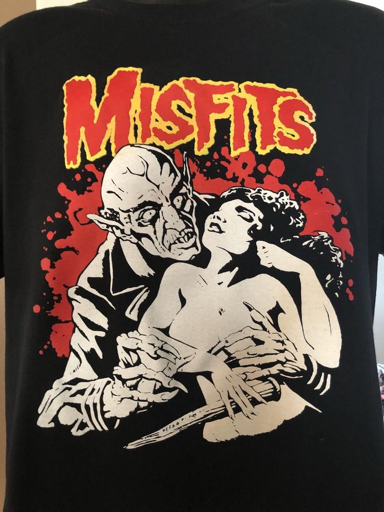 Vintage The Misfits Fiend Danzig Horror Black Unisex T-shirt S-234XL E360 Unisex T-Shirt L