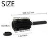 Multipurpose Hair Brush With Secret Storage Space For Home And Travel Use Tames Enhances
