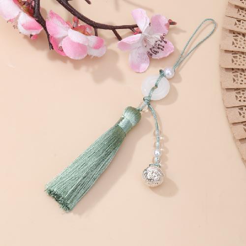 Qingxin Palace Bell Tassel Pendant Hanfu Waist with Yunmeng Jiang Pendant Palace Bell Ancient Style Accessories Fan Pendant Hanging Ear