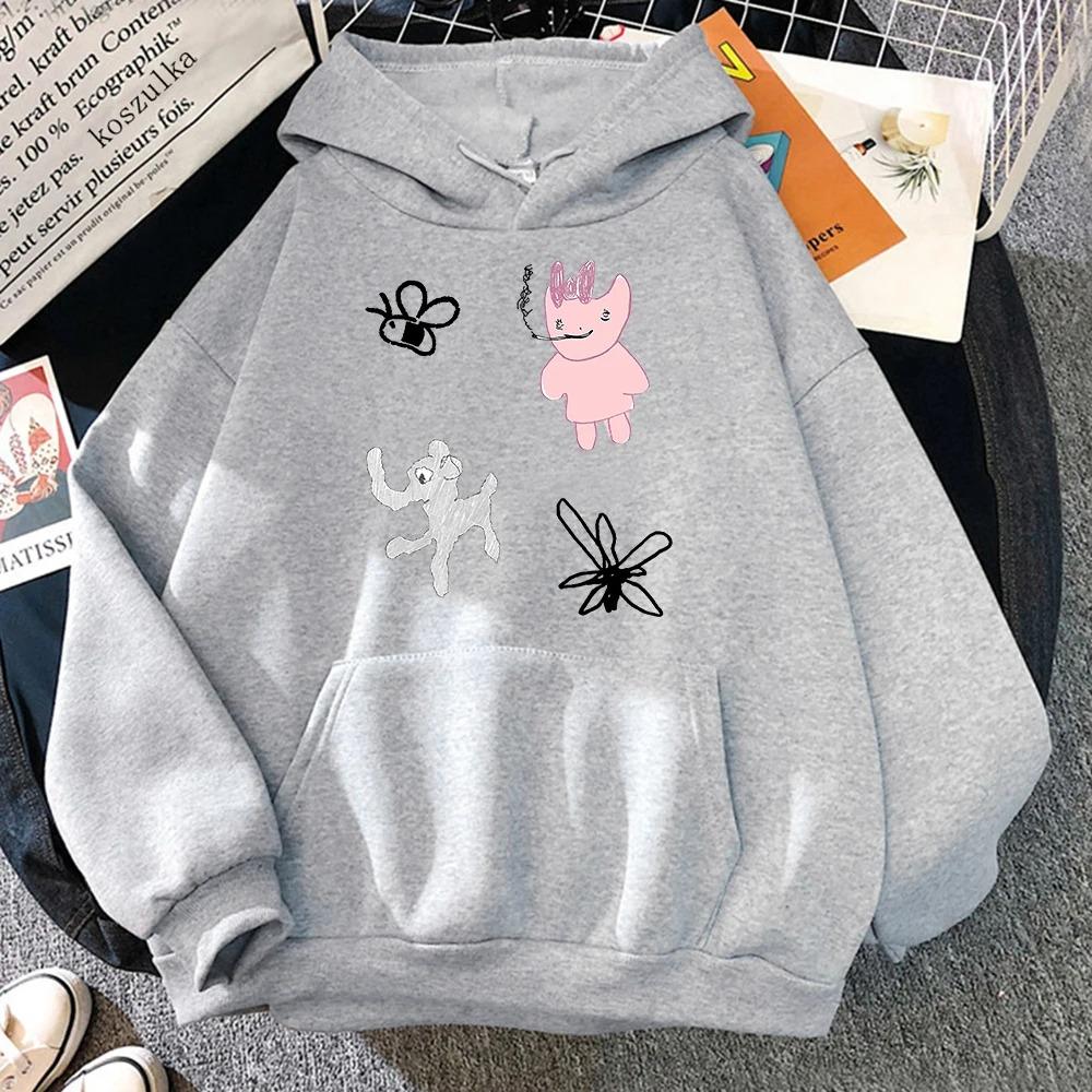 Ta en tugga Låt Huvtröja Beabadoobee 2025 Turné Dam/herr Huvtröjor Höst Vinter Kläder Mode Casual Sweatshirt Harajuku Unisex