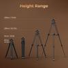 SmallRig Carbon Fiber Professional Video Tripod with Height Maximum Height of Fluid QR Plate Payload SmallRig 5111 AD-80S Tripod, Free-Speed One-Step