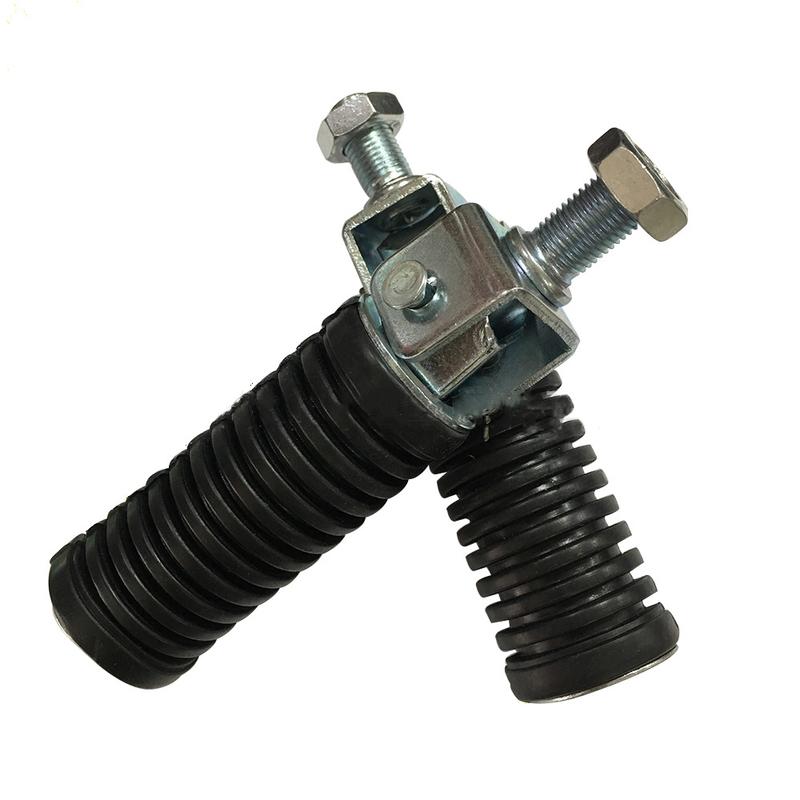 1 Pair 10mm Thread Universal Motorcycle Rear Pillion Footpegs Footrests Foot Pegs Rests Motorcycle Parts