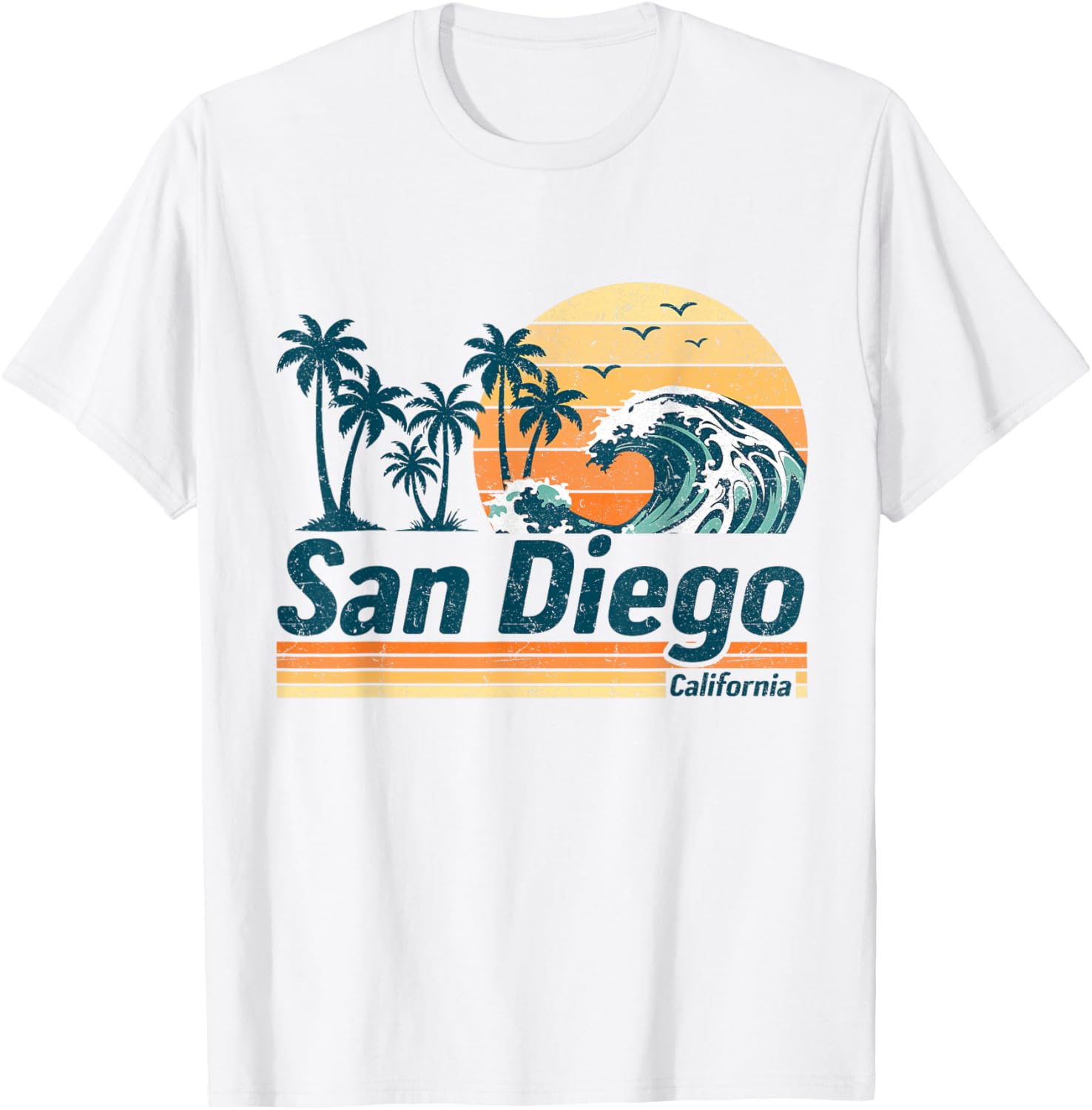 San Diego Group Matching Family Vacation Summer T-Shirt S