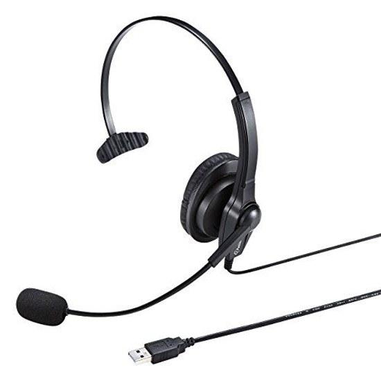 SANWA SUPPLY Headset MM-HSU03BK