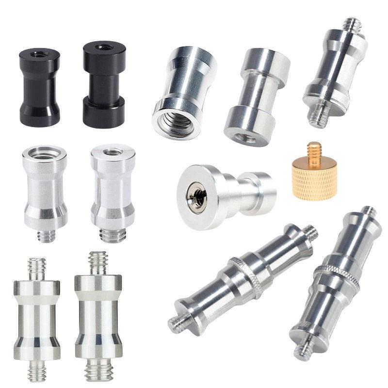 1/4 to 3/8 M4 M5 M6 M8 Screw Adapter for Tripod, Pan/Tilt Camera, Hot Shoe Mount & Light Stand