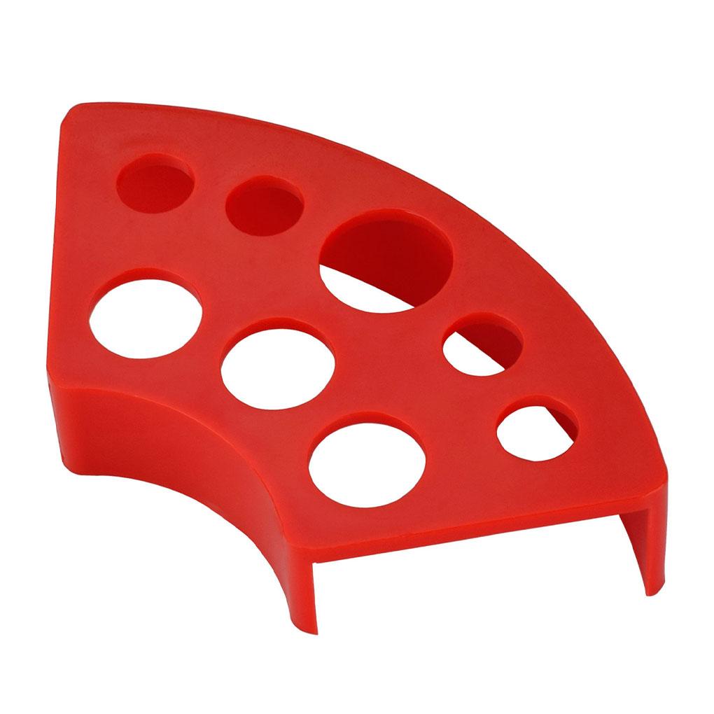 Leichtes Tattoo-Farbgestell Wasserdicht Professioneller Ständerhalter Stabil Verstellbares Kunststoffregal Hohe Tragfähigkeit