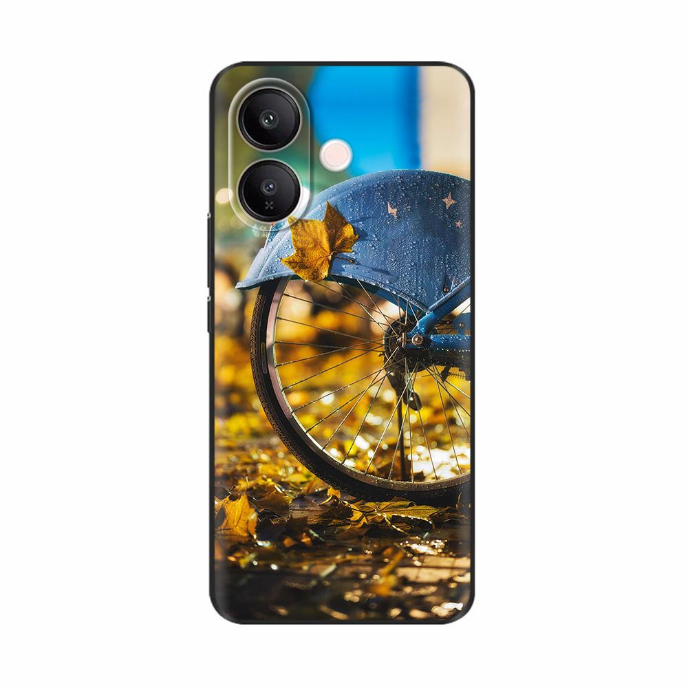 For Vivo V60 Lite Case Case Sweet Love Heart Flower Soft Silicone TPU Cover For Vivo V60 Lite 4G 5G Phone Cases Protective Coque