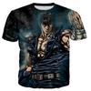 Summer Anime Fist of the North Star 3D Print T-Shirts Men Women Fashion Streetwear Oversized T Shirt Male Tees Tops Man Clothing