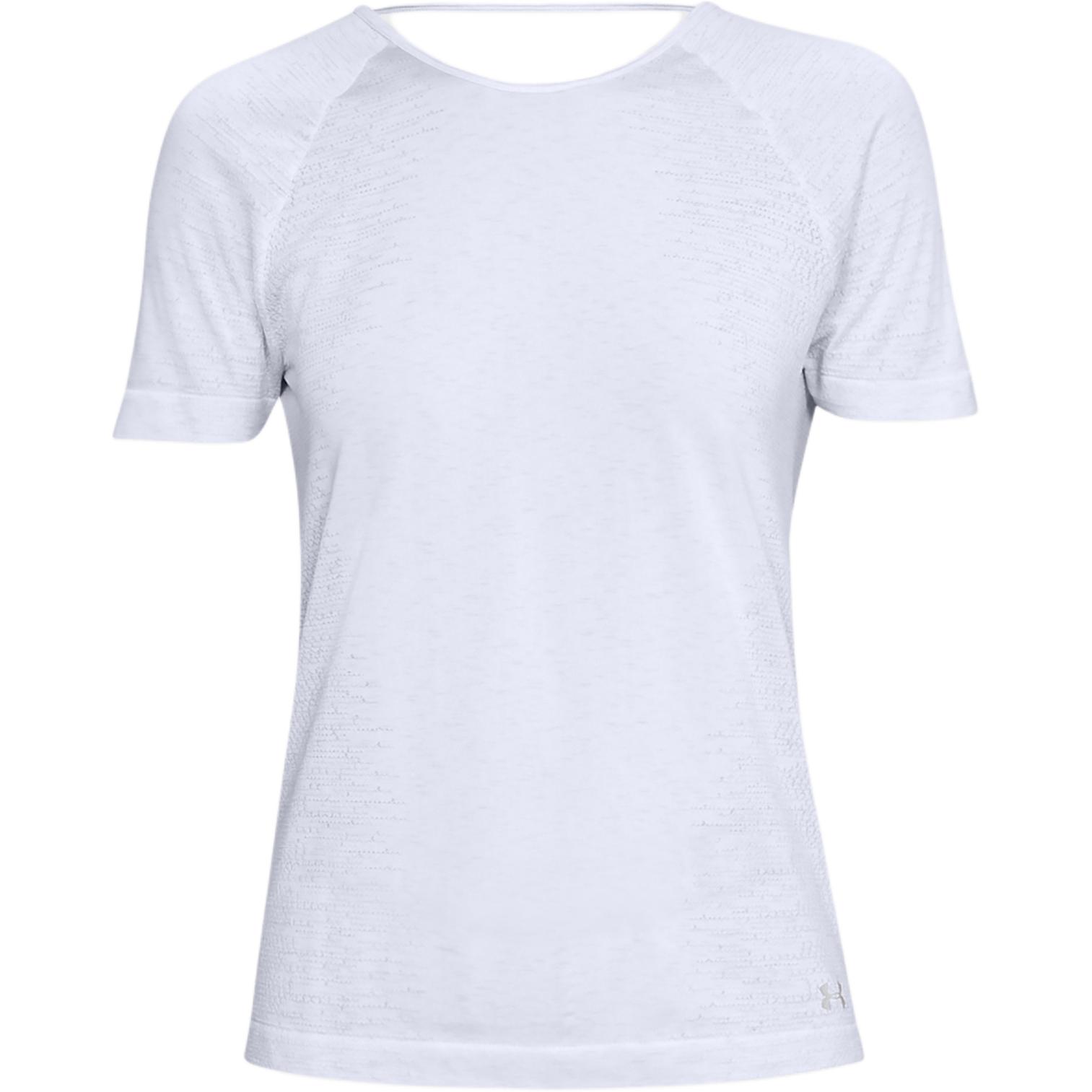 Under Armour Solid Color Short Sleeve Pullover Raglan T-Shirt Women tops 1323479-100 M