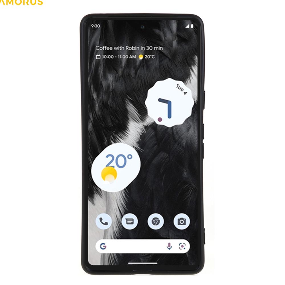 For Google Pixel 7 5G Case Precise Cutouts TPU Fiber Lining Shockproof Phone Cover