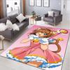 Anime Character Rug Carpet Office Decorative Carpet For Living Room Bedroom Door Mat Floor Rug Computer Chair Area Rug