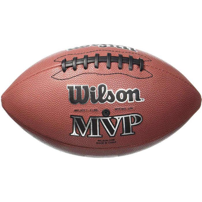 Ballon de Football Américain - Wilson - MVP - Taille Adulte - Official - Sportif