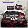 Gaziantep FK Pattern Bedding Set Quilt Cover Pillowcase Home Decor Gift (1 * Duvet Cover + 2 * Pillowcase, Without Core)