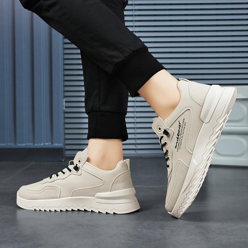 Board shoes men's spring and summer new casual board shoes men's students versatile trendy shoes low-top white shoes