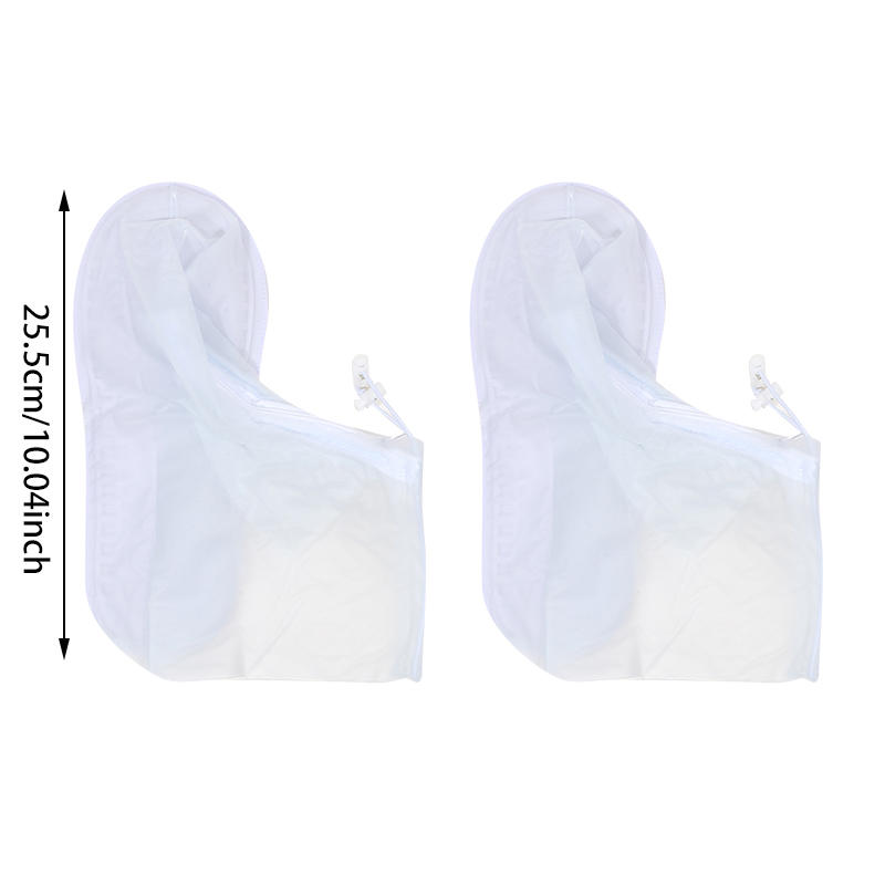 1Pair Anti-slip Wear-resistant Shoe Covers Outdoor Cycling Reusable Foldable Rain Shoe Protectors for Women Men