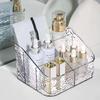 Glacier Pattern Luxury Cosmetic Storage Box - Durable, Stylish Organizer for Lipstick & Skincare, Perfect for High-Value Items