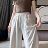 Milk Fu Yamamoto Pants Women's Summer Thin High Waist Lazy Quick Drying Casual Wide Leg Harlan Grandma Pants