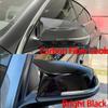 Spiegelabdeckung mit Kohlefaser-Muster Schwarze Spiegelabdeckung Overlay für BMW 5 6 7er 5GT F10 F11 F07 F06 F12 F13 F01 F02 Alpina B5