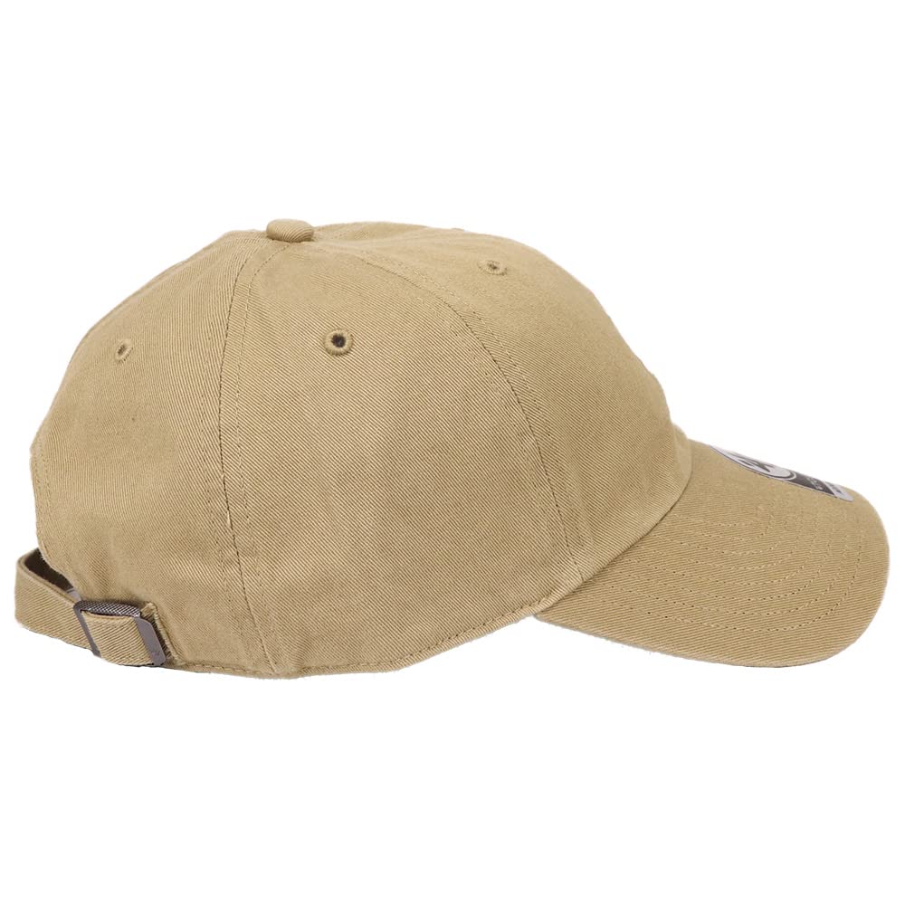 Brand 47 Cap Mini Logo Cleanup CLEAN UP MENS LADIES CAP Chibi Logo Hat Forty Seven Yankees Beige Free Size '47 Men's Women's