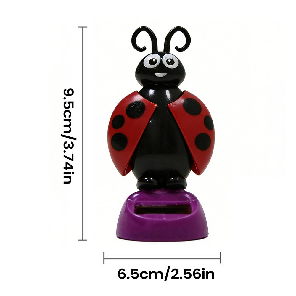 Car Decoration Solar Dancing Animal Shaking Head Toy Auto Dashboard Decoration Cute Dashboard Figurines For Car Interior