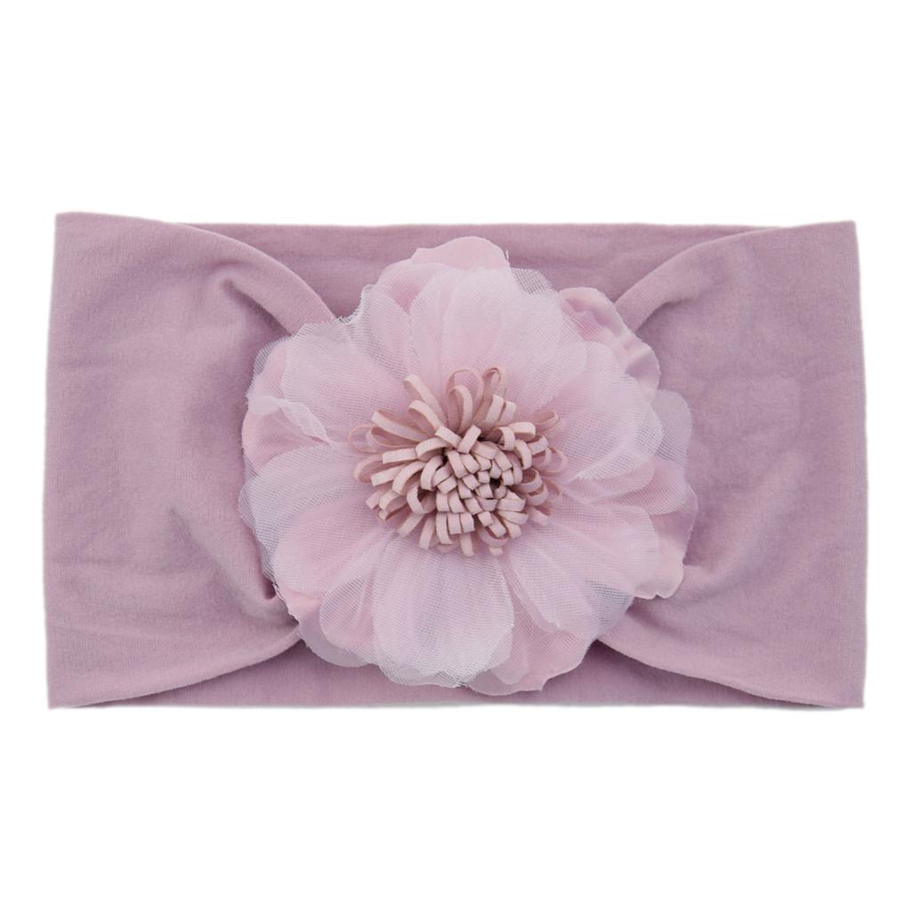 Mesh Sunflower Nylon Headgear Baby Hair Accessories Children'S Headband Infant Soft Headband Stockings Headband