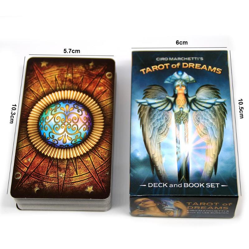 Ciro Marchettis Tarot of Dreams Cards Fortune Telling  Deck Divination Book Sets