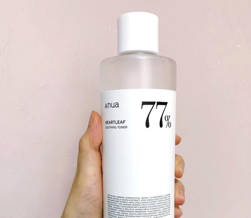 Anua Heartleaf 77 % beroligende toner 500 ml – beroligende og fuktighetsgivende ansiktstoner for sensitiv hud