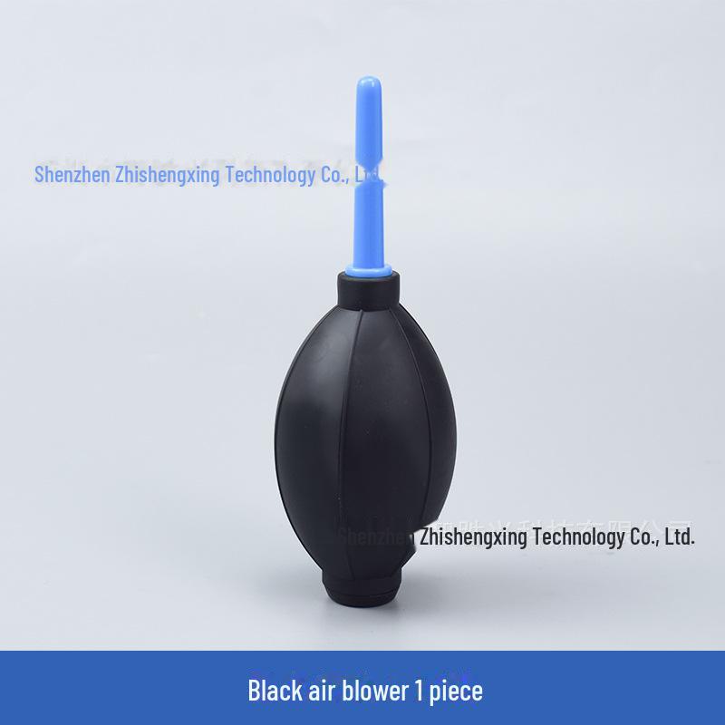 

Воздуходувка для воздушных шаров со сжатым воздухом: Силиконовый инструмент для очистки от пыли клавиатур, камер и электроники чёрный